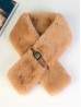 Fashion Plush Premium Scarf W/ Buckle